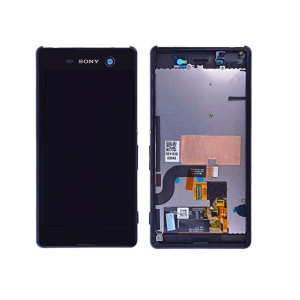 Sony Xperia (E5603-E5606-E5653) M5 Ekran Dokunmatik (Kasalı) Çıtalı Siyah